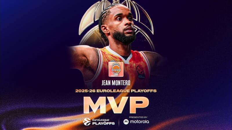 Jean Montero MVP de los playoffs 2026 tras remontada del Valencia Basket Jean Montero MVP Euroliga Playoffs