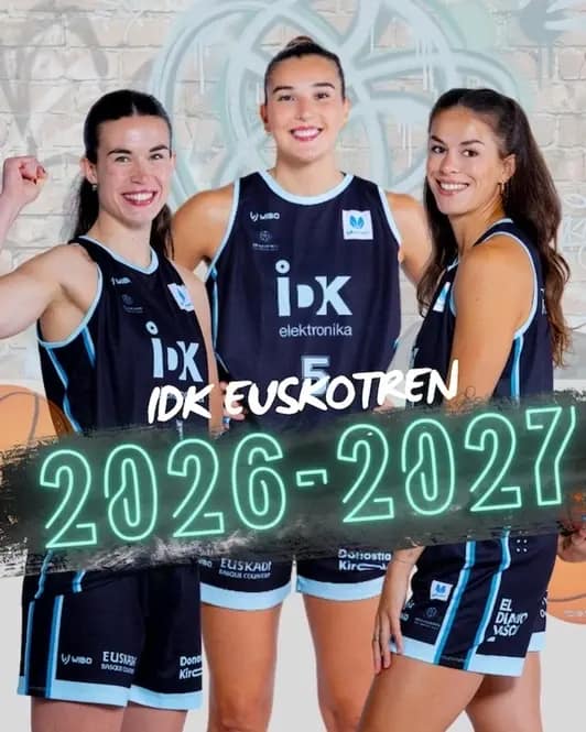 IDK Euskotren inicia la temporada 2026/27 con tres renovaciones Irene Murua Maria Eraunzetamurgil y Veronika Remenarova