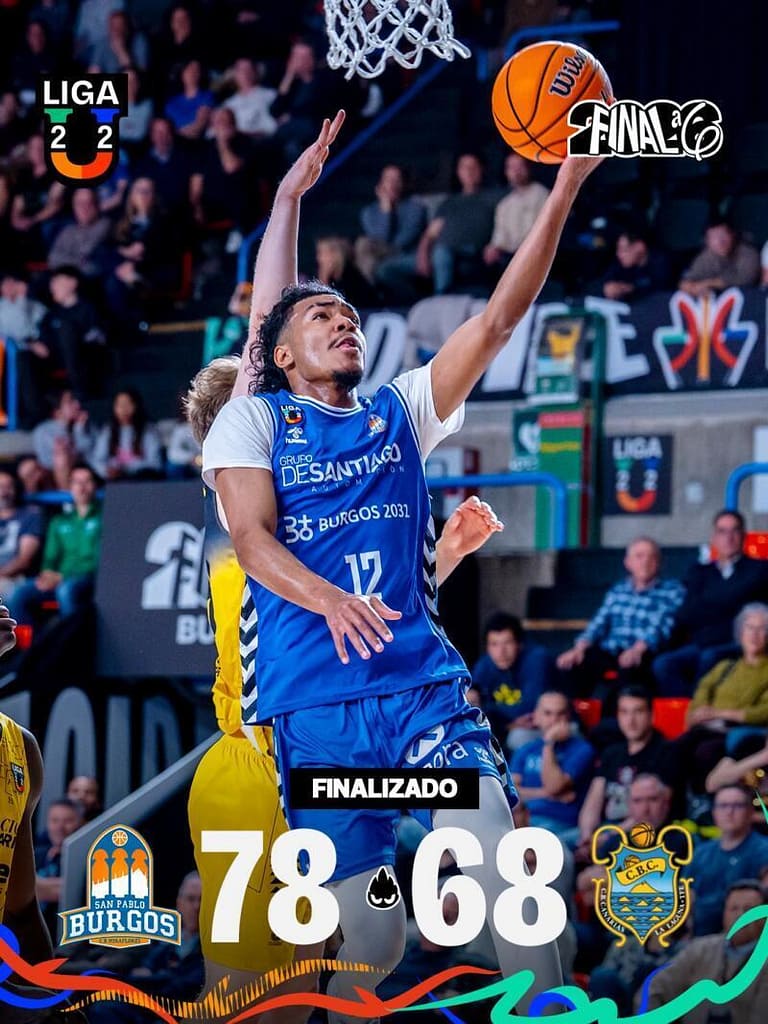 Burgos vence a Canarias en casa ante un lleno en El Plantío Burgos La Laguna Tenerife
