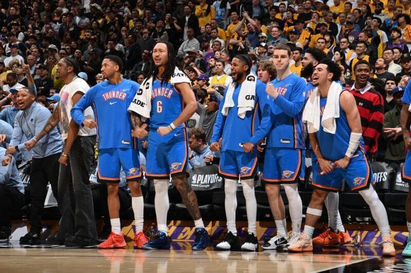 Thunder invictos en playoffs buscan récord histórico de Warriors OKC Playoffs 26