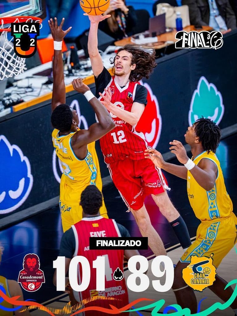 Casademont Zaragoza vence a Gran Canaria y se enfrenta al Barça Casademont Gran Canaria