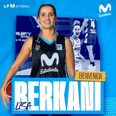 Lisa Berkani refuerzo temporal del Estudiantes Fichaje Lisa Berkani 25 26