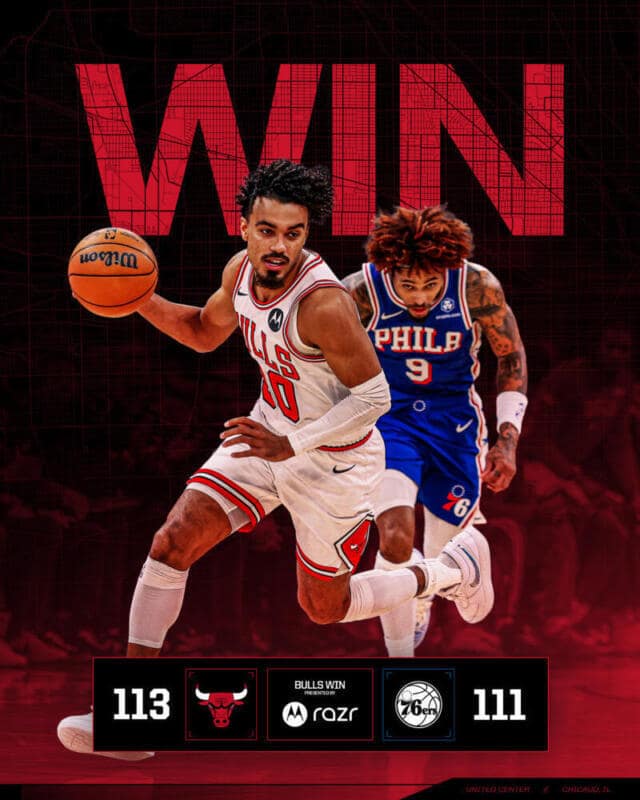 Chicago logra remontar con Giddey como líder y Vučević decisivo Bulls Win scaled