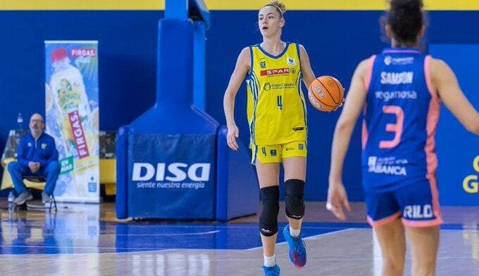 Axelle Merceron destaca en la exhibición del año en Spar Gran Canaria Axelle Merceron