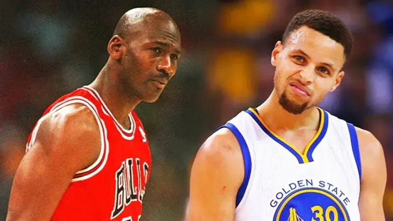 Stephen Curry supera a Michael Jordan en la historia de la NBA Curry Jordan