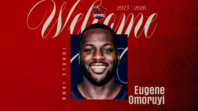 Eugene Omoruyi mejora el rendimiento del Baskonia Kosner Eugene Omoruyi