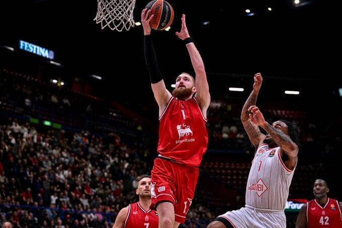 Olimpia Milan recibe un golpe antes del partido contra Baskonia Nico Mannion