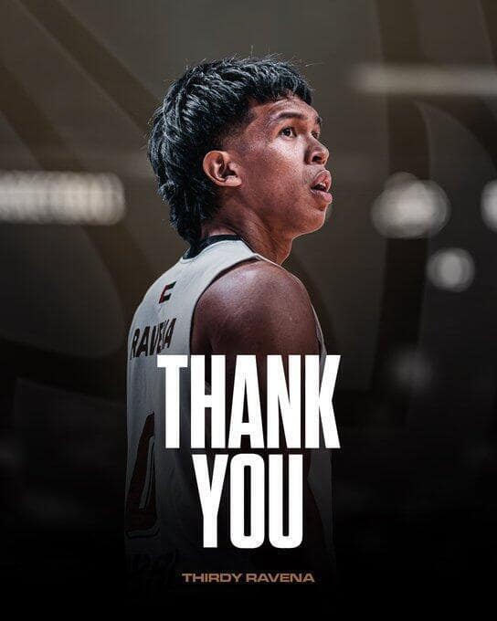 Dubái se separa de Thirdy Ravena Thirdy Ravena