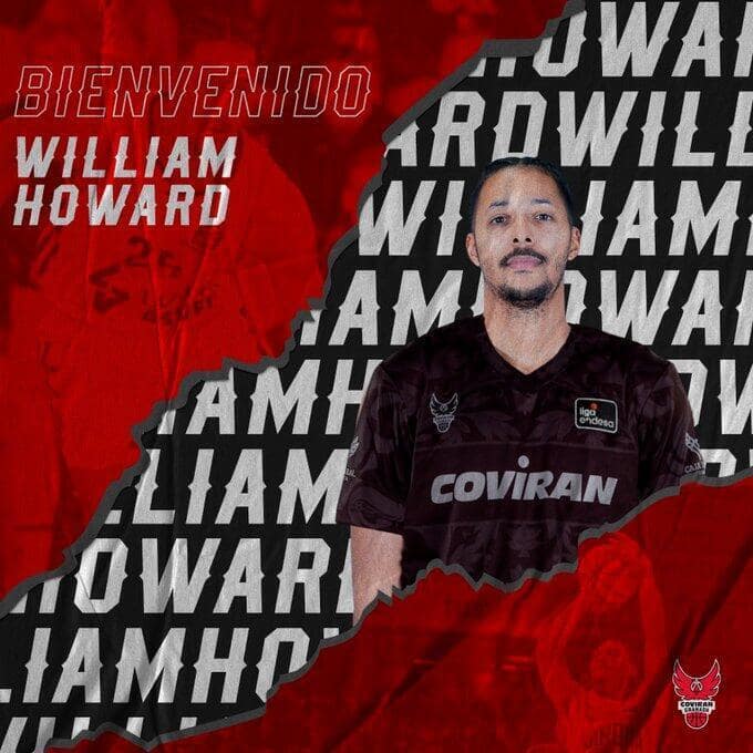 William Howard se une al Coviran Granada como nuevo jugador William Howard