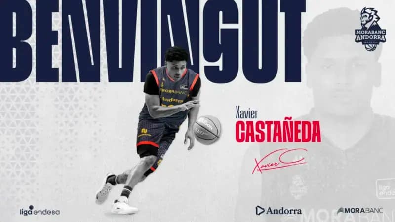 Xavier Castañeda se une al MoraBanc Andorra hasta final de temporada Xavier Castaneda