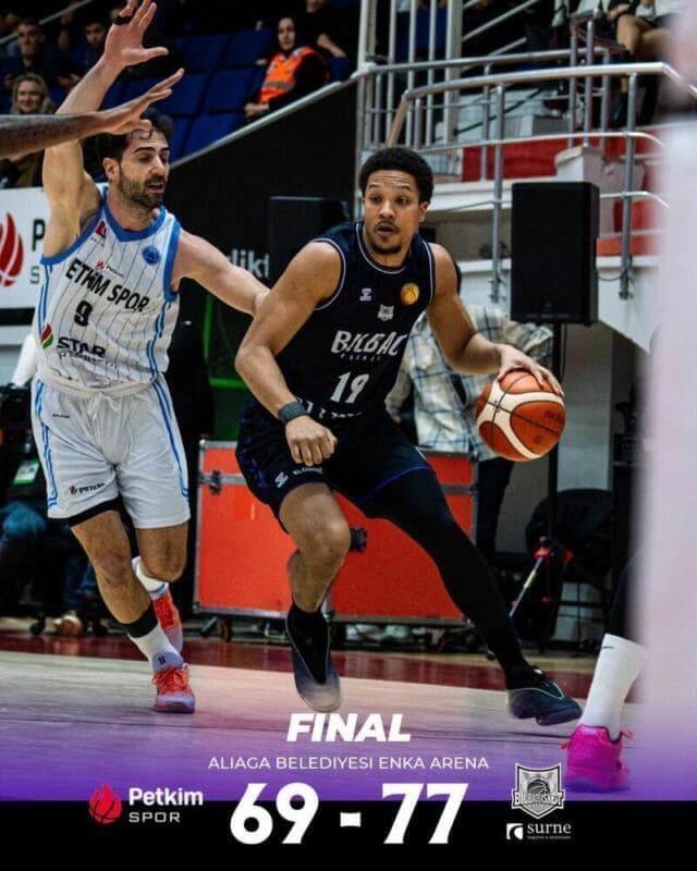 Bilbao Basket vuelve con ventaja de ocho puntos hacia semifinales Petkim Spor Surne Bilbao Basket scaled
