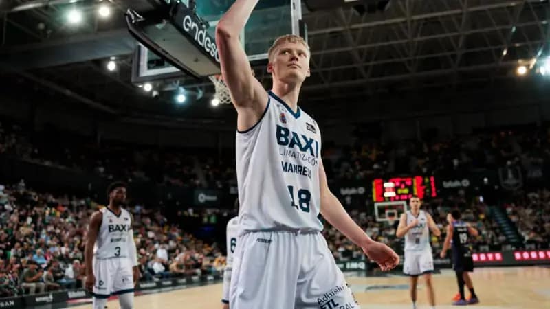 BAXI Manresa vence en cancha complicada con marcador 80-84 BAXI