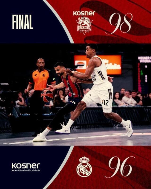 Baskonia logra remontada impresionante contra Real Madrid 98-96 Baskonia Real Madrid scaled