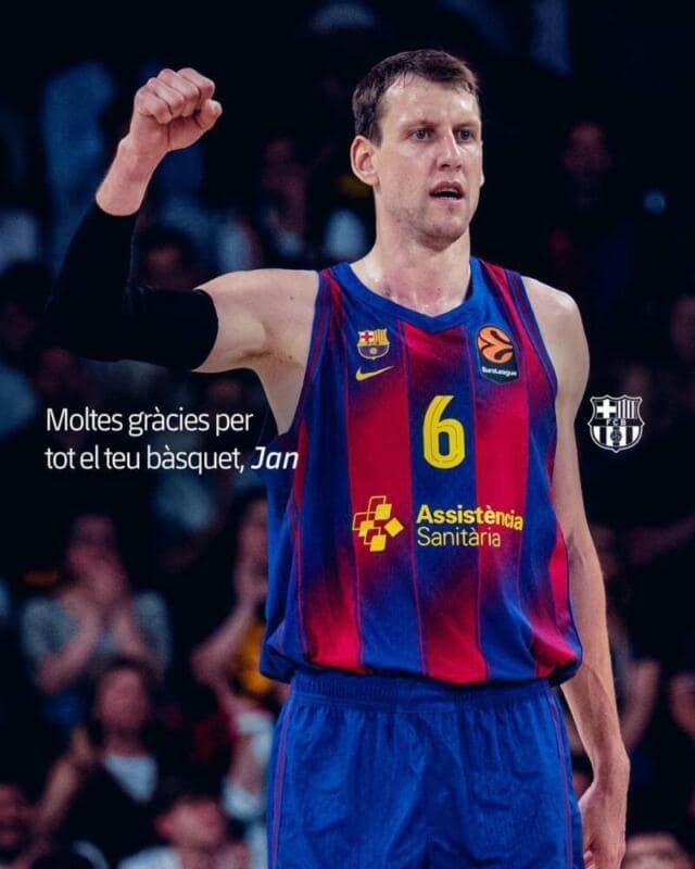 Barça confirma la retirada de Jan Vesely al final de la temporada Jan Vesely scaled